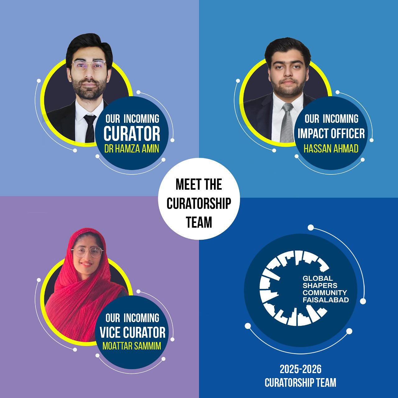 Leadership Team - Global Shapers Faisalabad Hub